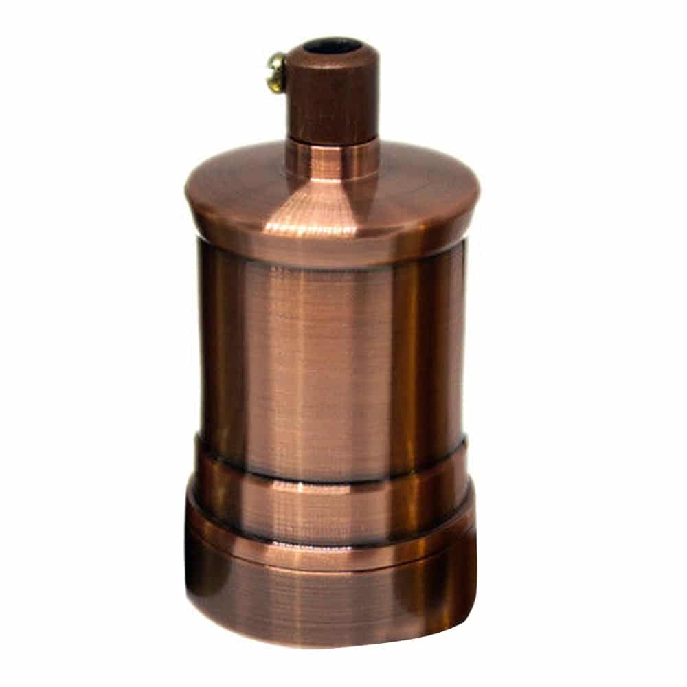 Ledsone - Wholesale Candle Holder - Copper E27 Vintage Industrial Lamp Light Bulb Holder Antique Retro Edison Light fitting~29591
