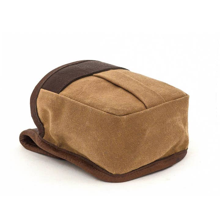 Mission Mercantile Leather Goods - Wholesale Belt Bag - Men's - White Wing Waxed Canvas Hunting Single Belt Pouch