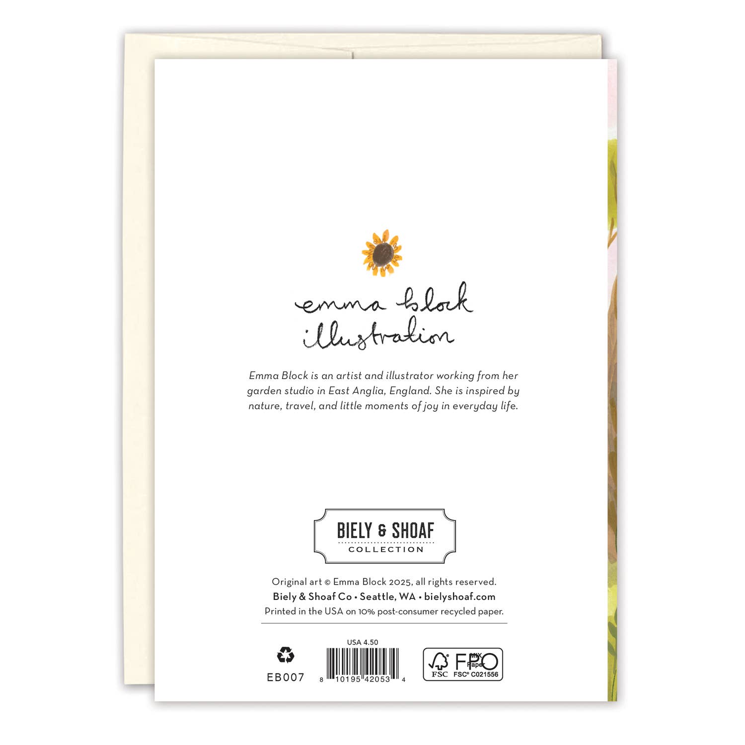 Biely & Shoaf - Wholesale Birthday card - Greenhouse Garden Party Birthday Card2