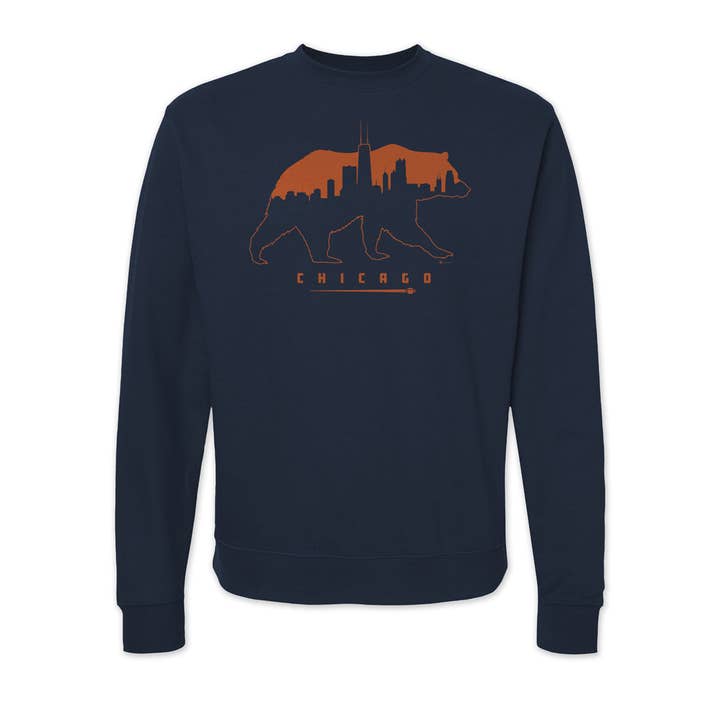 Chicago Football Crewneck Sweatshirt for wholesale by Bozz Prints