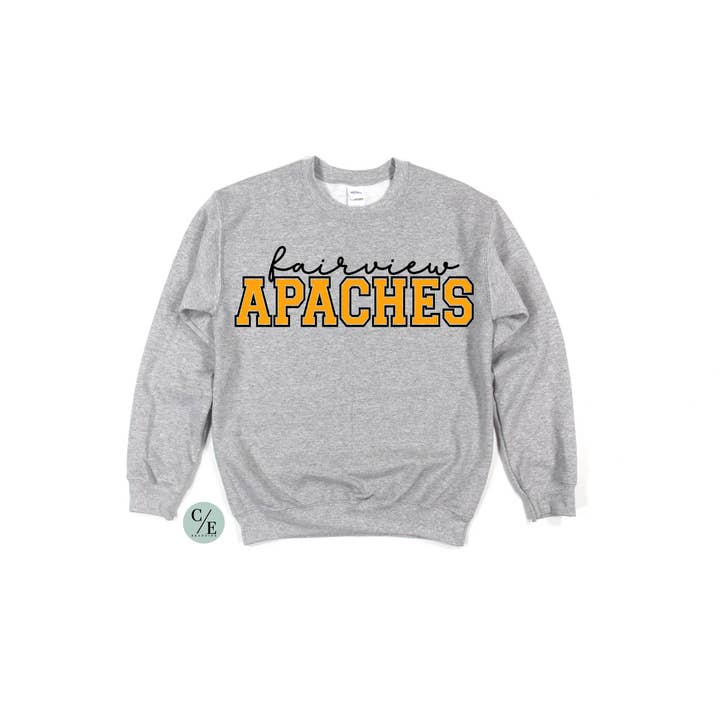 Conception d'école personnalisée Script/Block pour la vente par C & E Branding