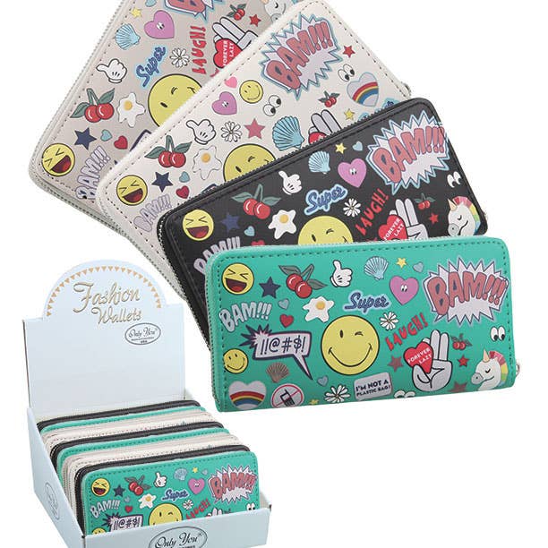 Puka Creations - Wholesale Wallet - Women's - Girly Wallets (MM)