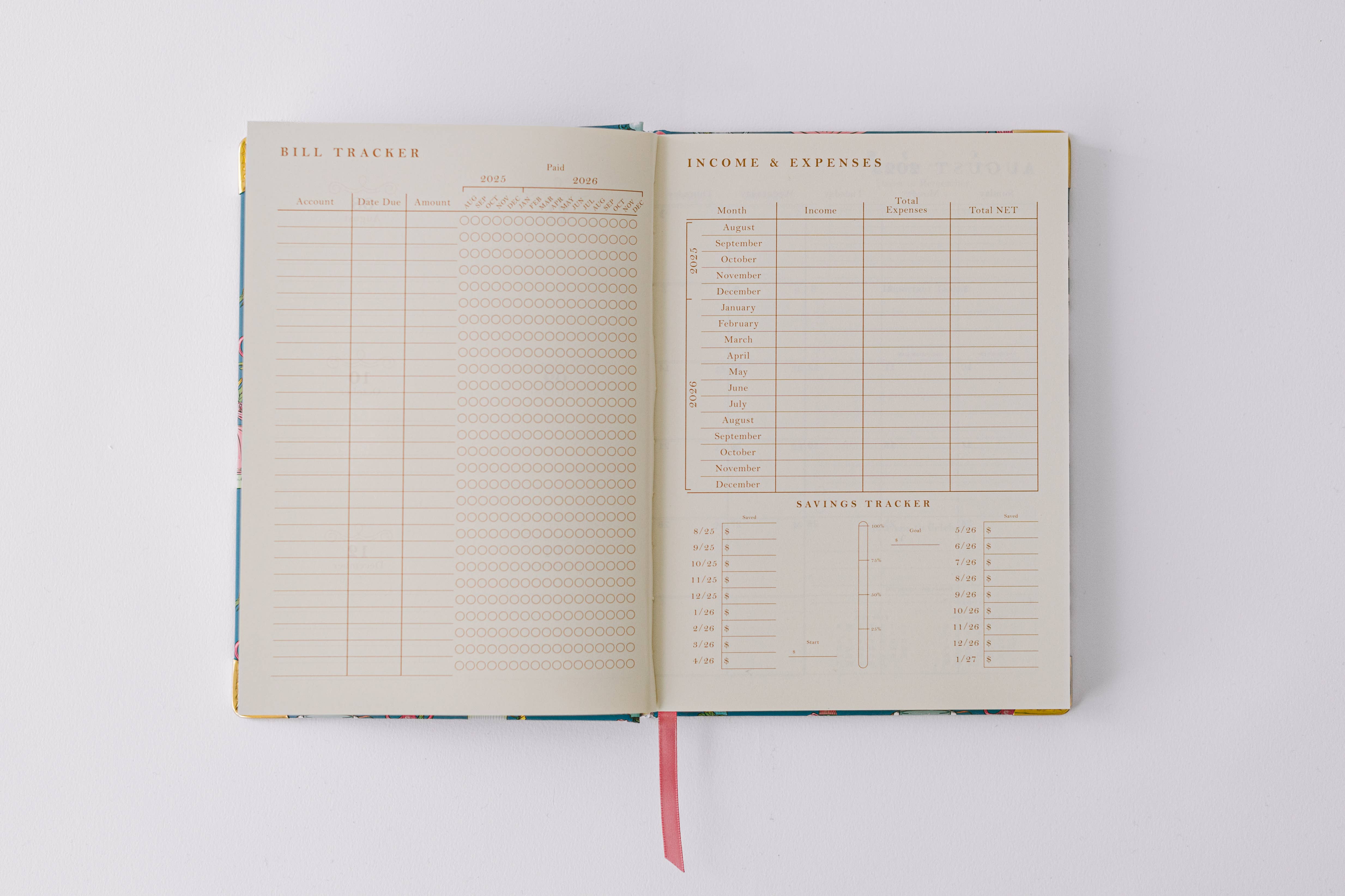 Good Juju Ink - Wholesale Planner - 2026 Mouse Vases 17-Month Medium Bound Planner 11