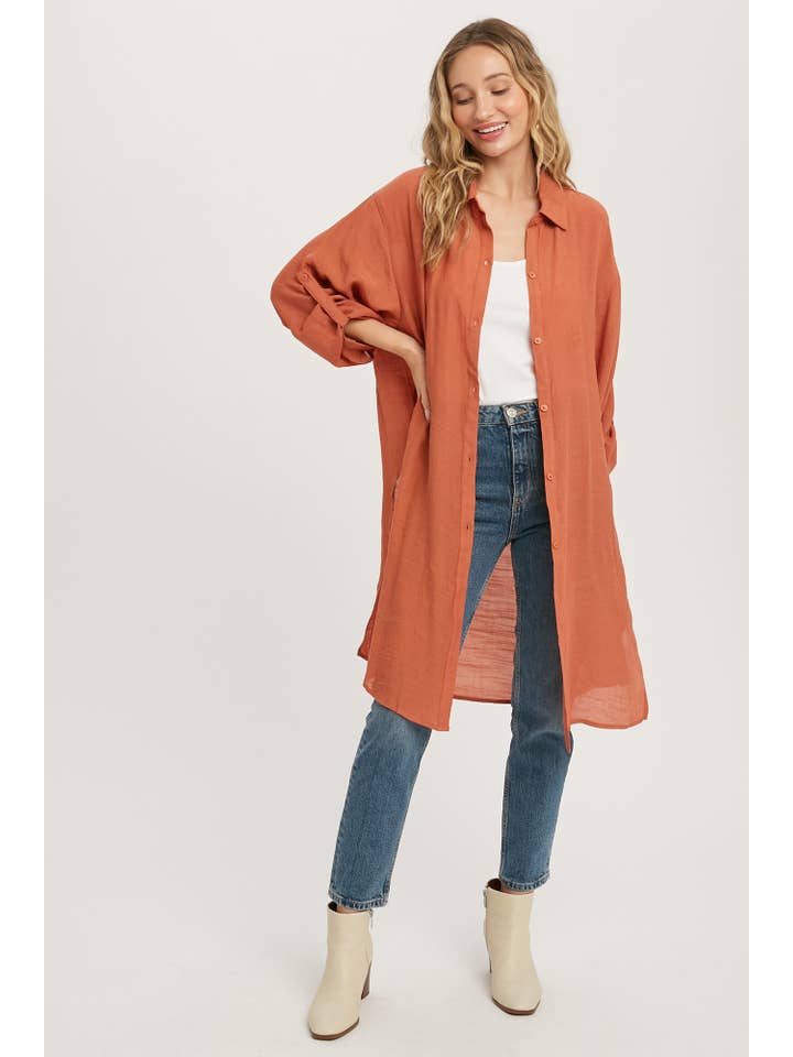 Bluivy – Camisa com botões no colarinho – Mulher por atacado – CAMISA DE PALANGRE VENTILADA COM BOTÕES57