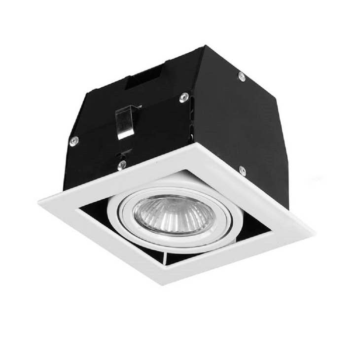 Downlight IP23 Cardan Enkel GU10/G5.3 50W Wit voor wholesale door Forlight