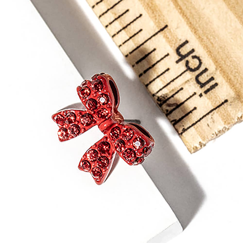 Sensibling Corp. - Vente Clous d'oreille - Boucles d'oreilles clous nœud en strass cristal27