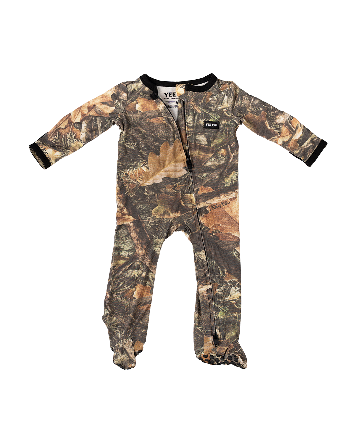 Yee Yee - Wholesale Sleepsuit - Baby - Camo Bamboo Zip-Up Sleeper1