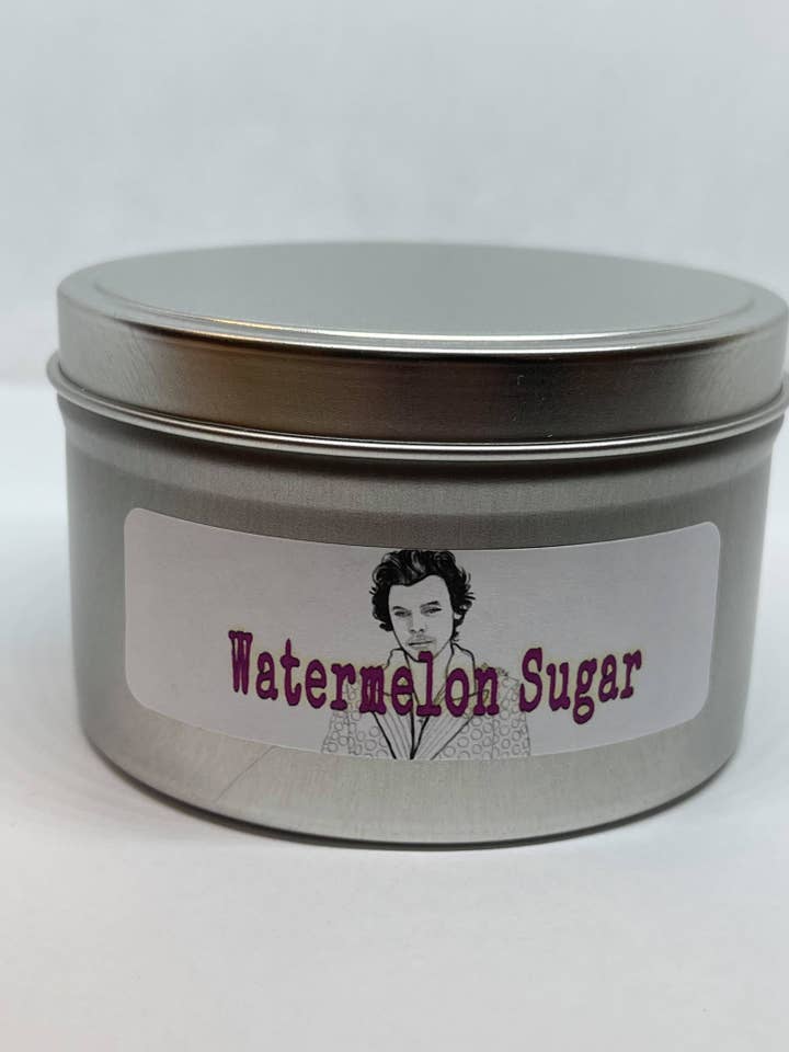 Watermeloen suiker 8oz kaars voor wholesale door Familiar Fragrances