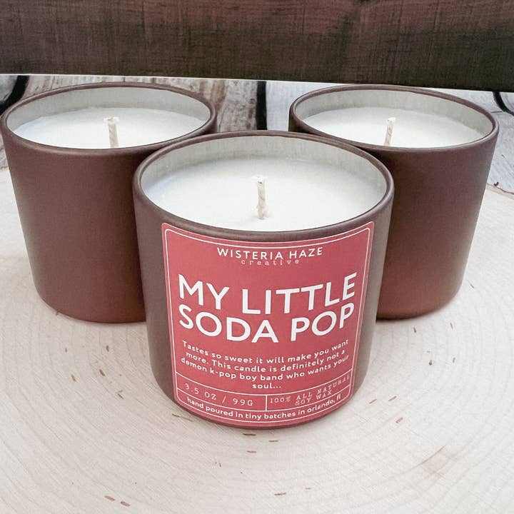 Wisteria Haze Creative - Wholesale Jar/Filled Candle - My Little Soda Pop Candle3