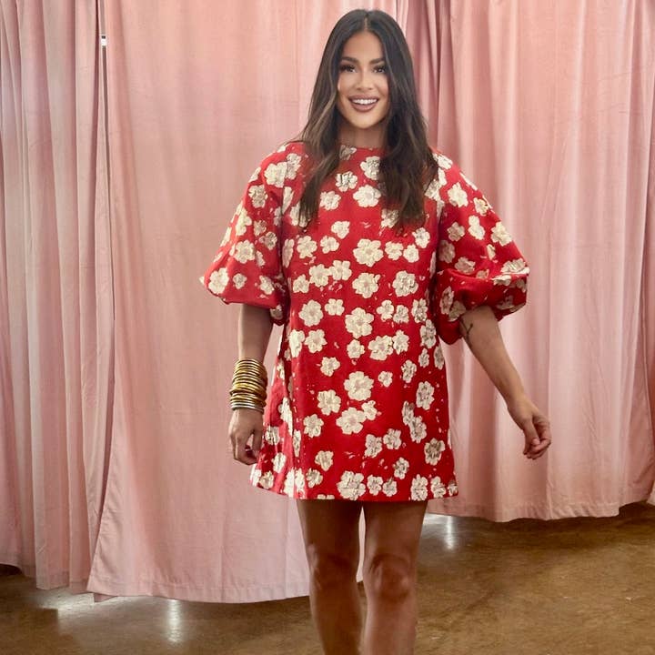 Becky Scarlet Dress for wholesale by BuddyLove