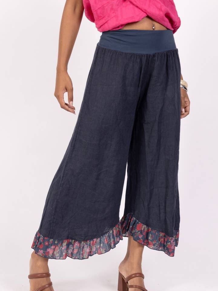 PANT I LIN LIBERTY 857 for engroshandel hos LINEN & COTTON HOUSE