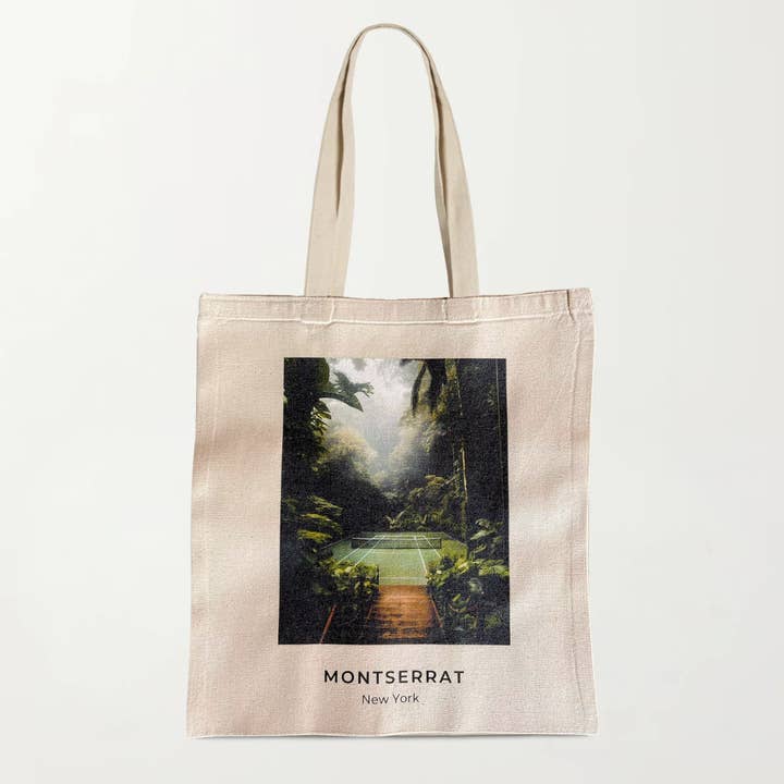 The Amazon Rainforest Tennis Tote by Apeksha for wholesale by Montserrat New York
