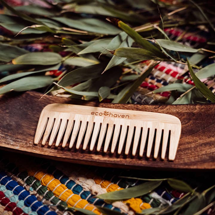 Ecohaven - Vente Peigne/brosse à cheveux - Peigne à dents larges démêlant2