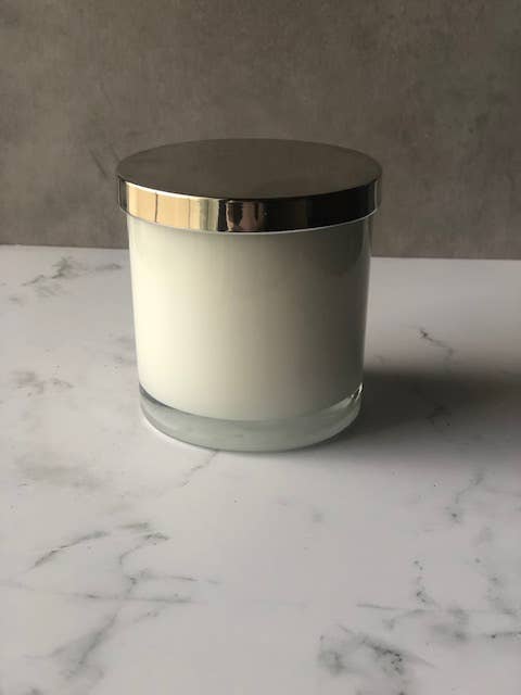 Ever Rose Candle Co. – wholesale Burkljus – 8 oz. vit | Glas torktumlare ljus | Privat etikett/anpassad3