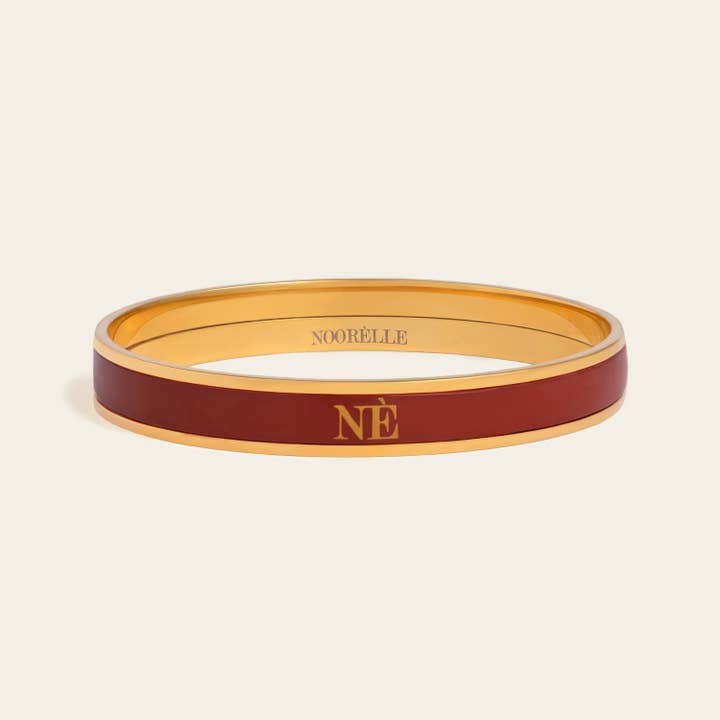 Monochrome Bangle Red for wholesale by NOORÈLLE