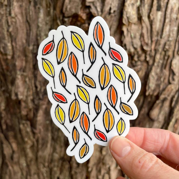 Pegatina de hojas caídas para venta al por mayor de Susan Stone Design