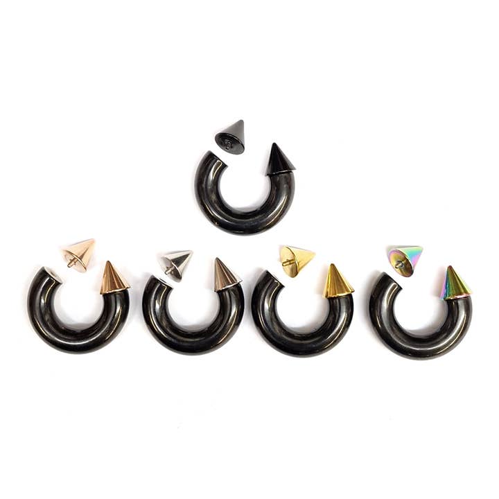 TITANIUM - BLACK CBB Combination Cone Internally Threaded for wholesale by Bodytrend