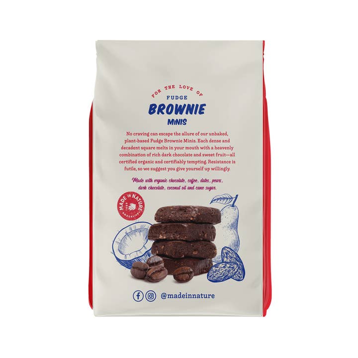 Made In Nature - Wholesale Brownie - Mocha Fudge Brownie Minis1