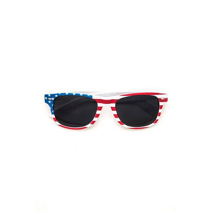 LA Jewelry Plaza - Wholesale Sunglasses - Kids - Kids American Flag Printed Sunglasses Set