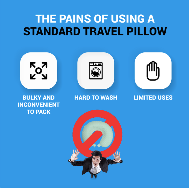 Flight Fillow - Wholesale Travel Pillow - Travel Pillow, Travel Gift, Stocking Stuffer, Unique Gift8