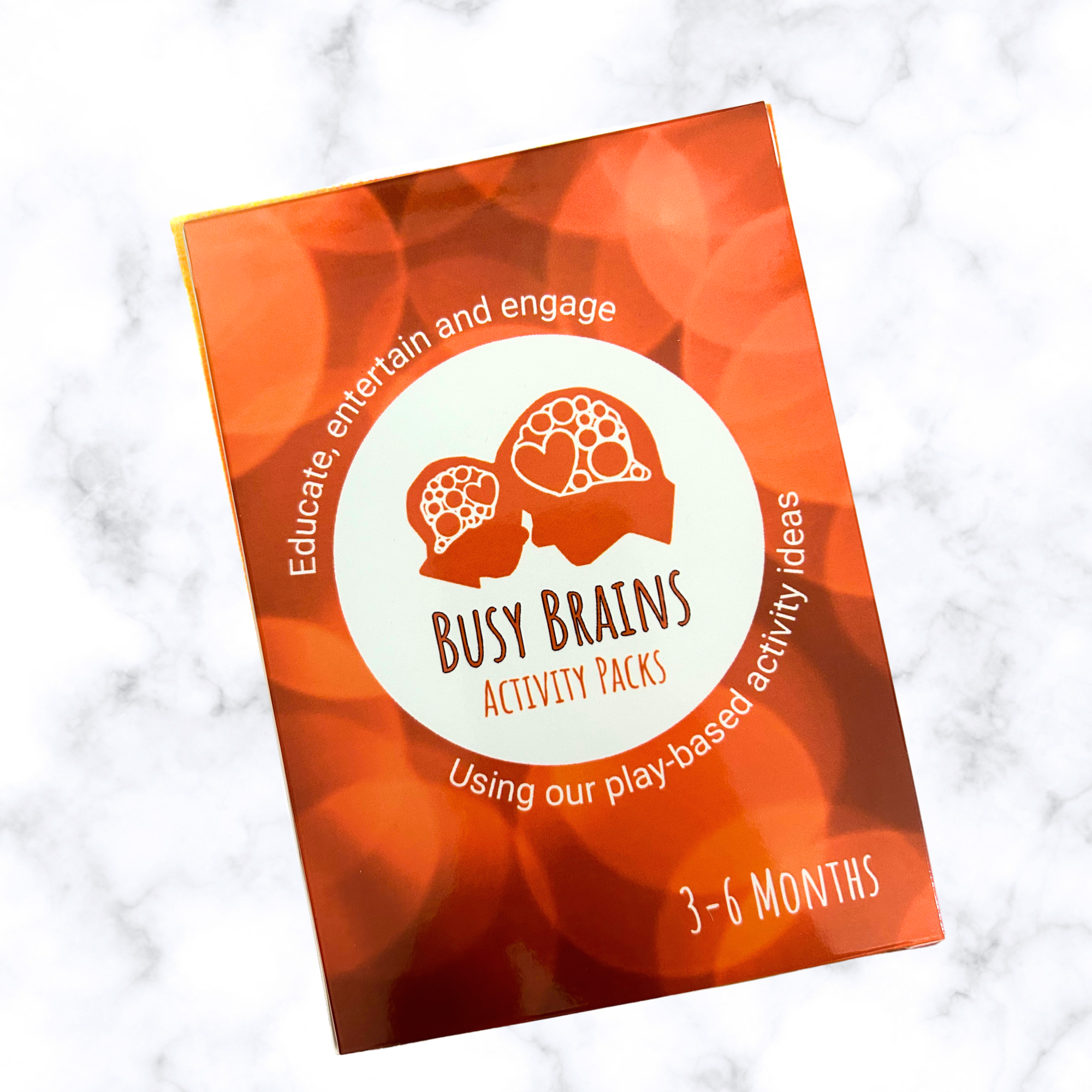 Busy Brains Activity Packs - Wholesale Learning Cards - Kids & Baby - 3-6 Months Activity Cards | Baby Sensory Play Ideas | Gift9