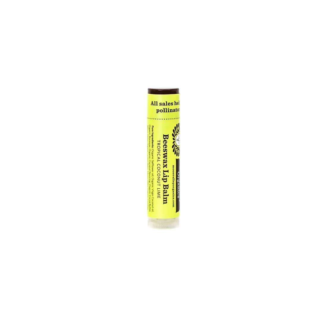 Moon Valley Organics - Wholesale Lip Balm - Tropical Coconut Lime Beeswax Lip Balm1