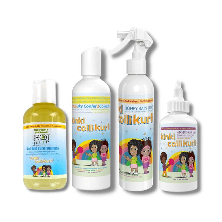 Wavy-curly- Afro Hair Kit For Low Porosity Hair for wholesale by ROOT2TiP