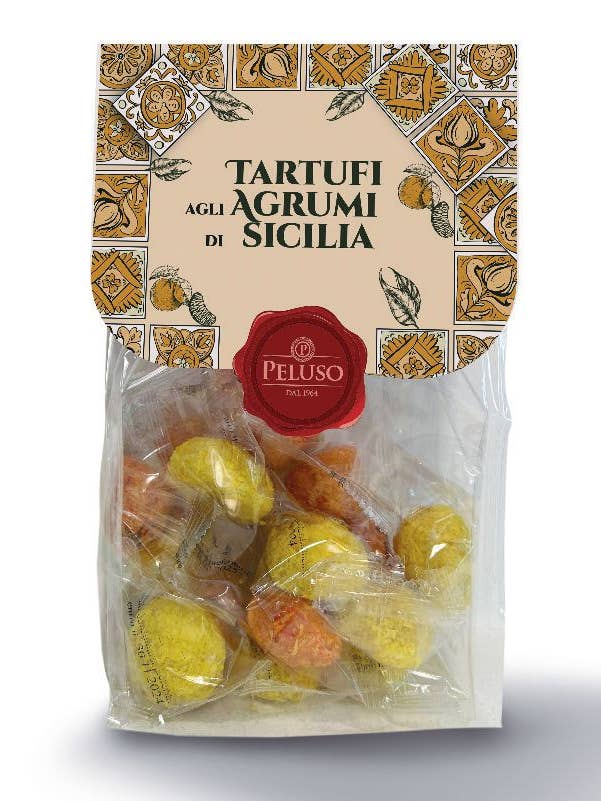 Truffes – Agrumes de Sicile (SACHET 250 GR) pour la vente par DOLCI PELUSO SRL