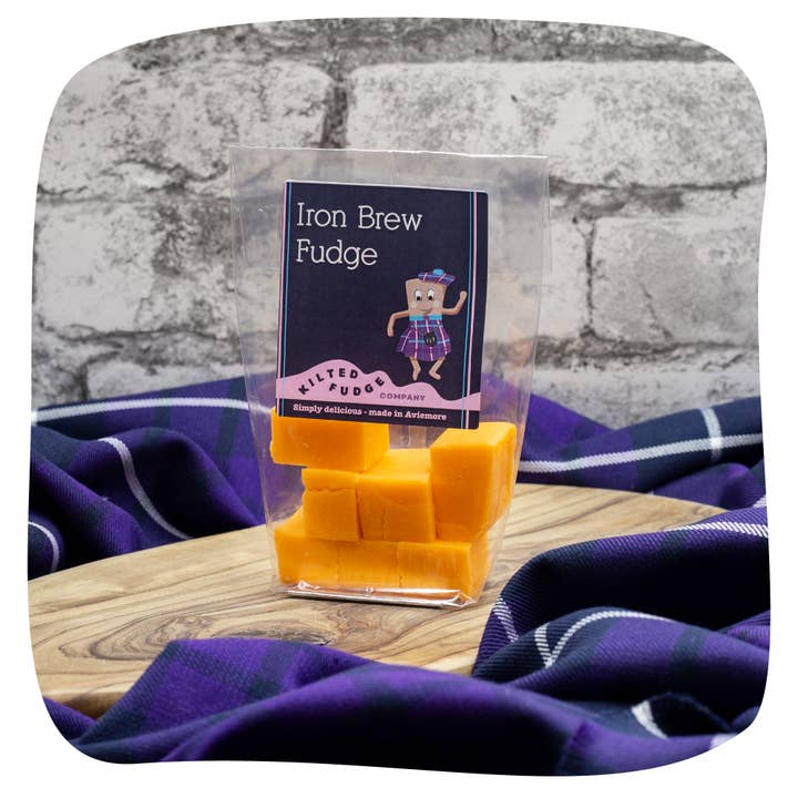 Iron Brew fudge for wholesale by Kilted Fudge Company
