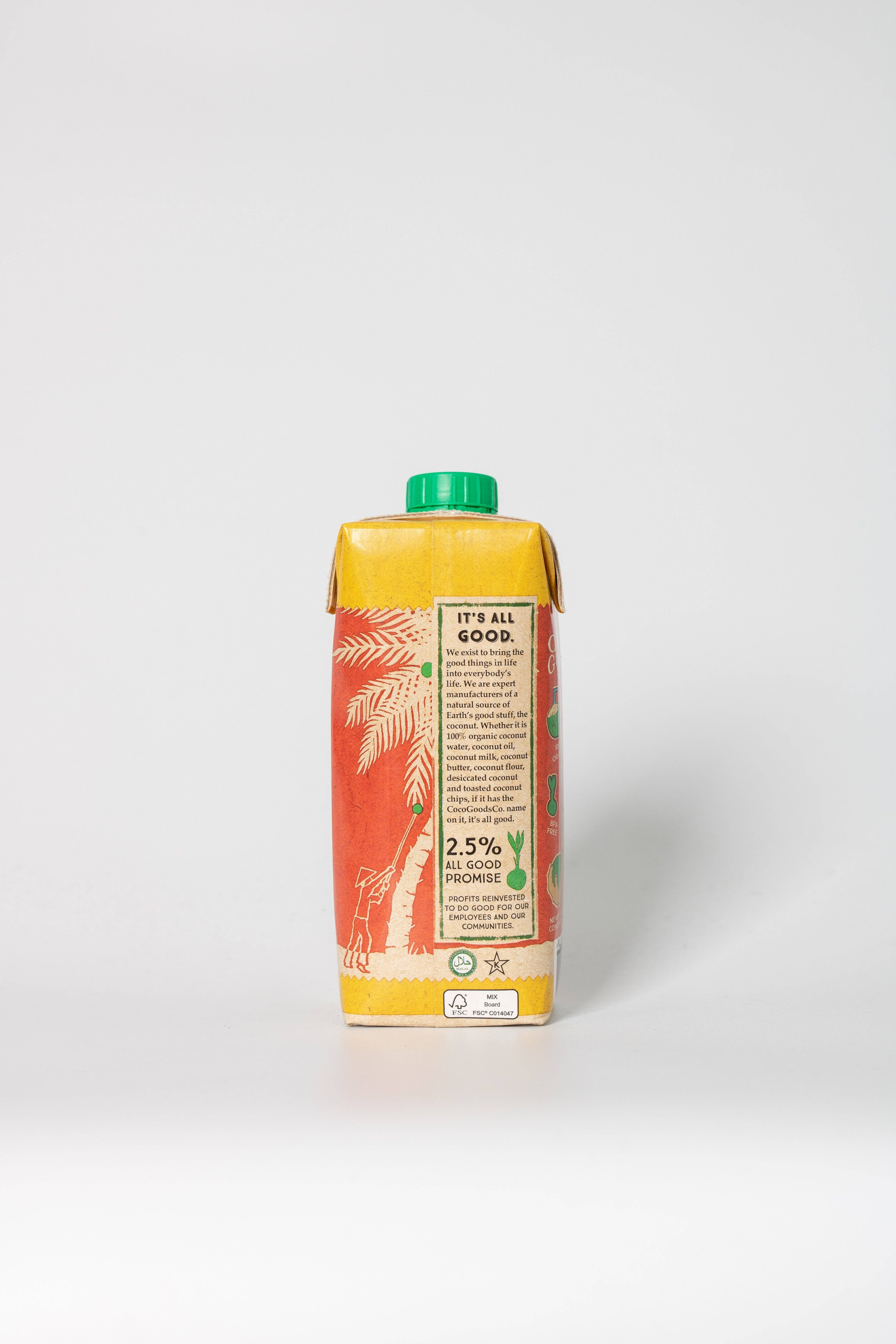 CocoGoods Co - Wholesale Creamer - Organic Coconut Coffee Creamer, Unsweetened French Vanilla, 16.9 fl oz 12pack3