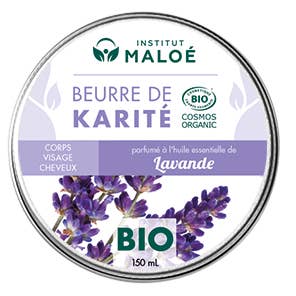 Institut Maloé - Wholesale Body Balm/Butter - Organic shea butter flavored with lavender essential oil0