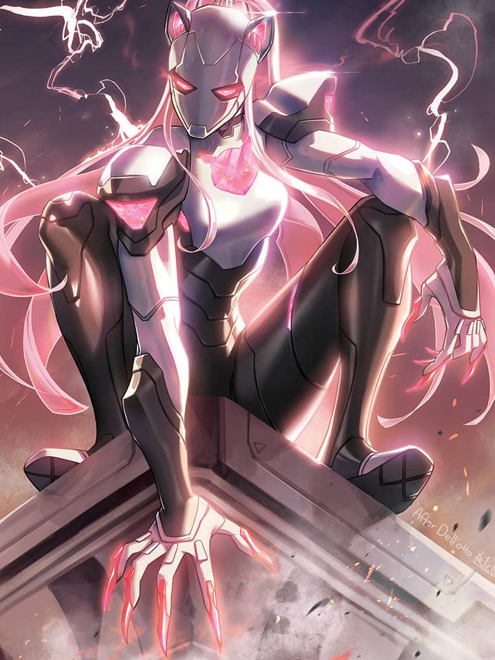 IRON CAT #1 UNKNOWN COMICS R1C0 EXCLUSIVE VIRGIN VAR (06/29/2022) for wholesale by Unknown Comics