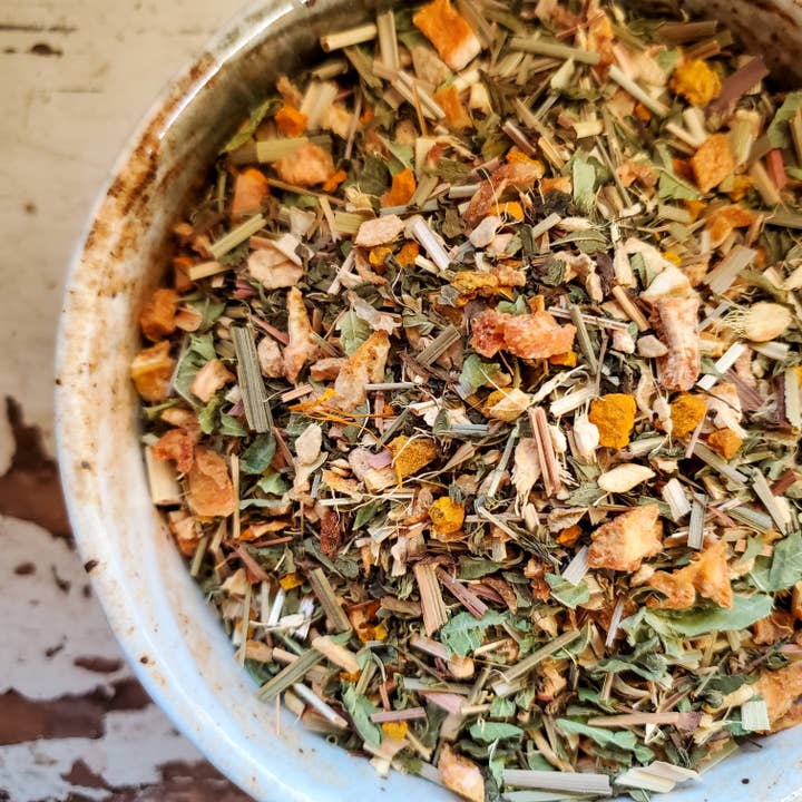 Lemon Gingerly | Herbal Tea Blend for wholesale by Gnat and Bee