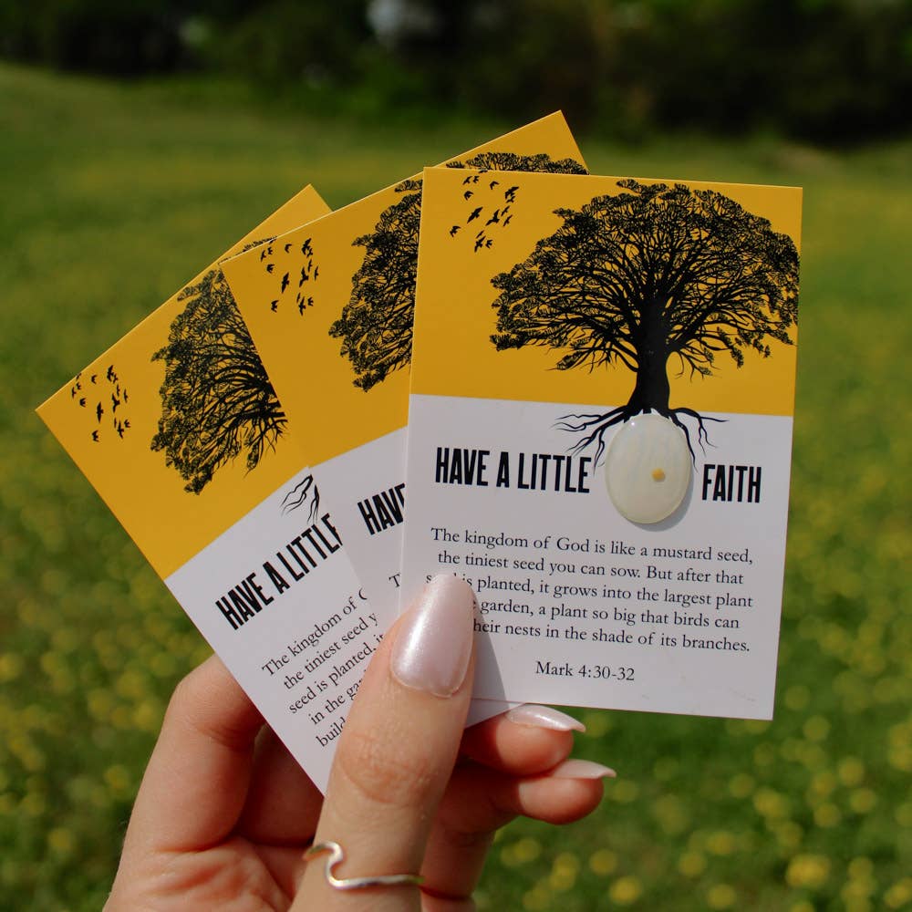 Swanson Christian Products - Wholesale Religious Card - Mustard Seed Of Faith Cards Pk506