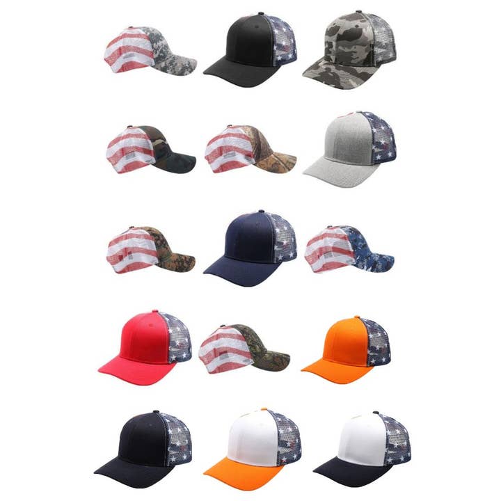 Casquettes de camionneur tactiques vierges pour la vente par DOBBI