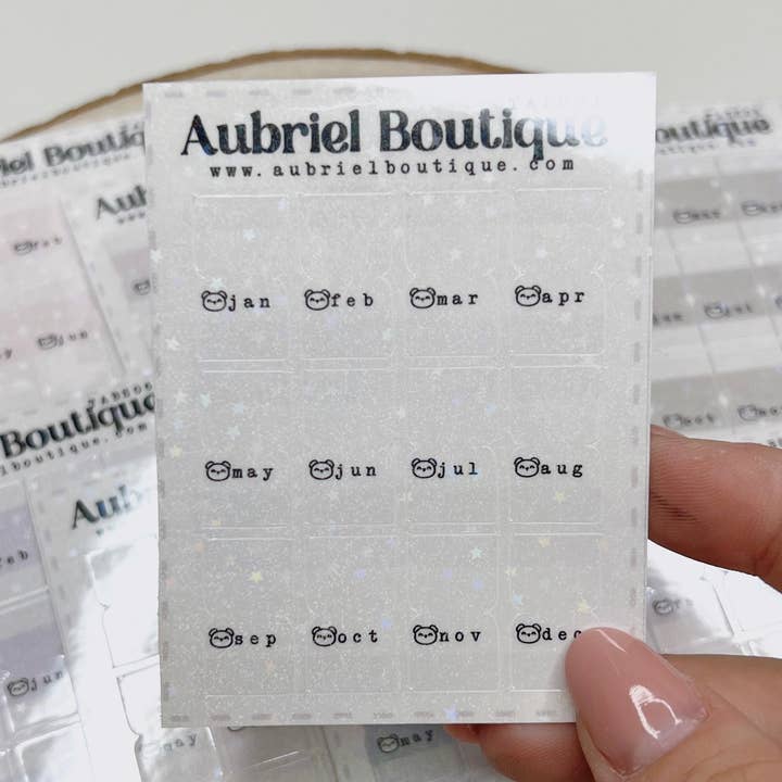 TABS 2026, vinyle pailleté pour la vente par AubrielBoutique