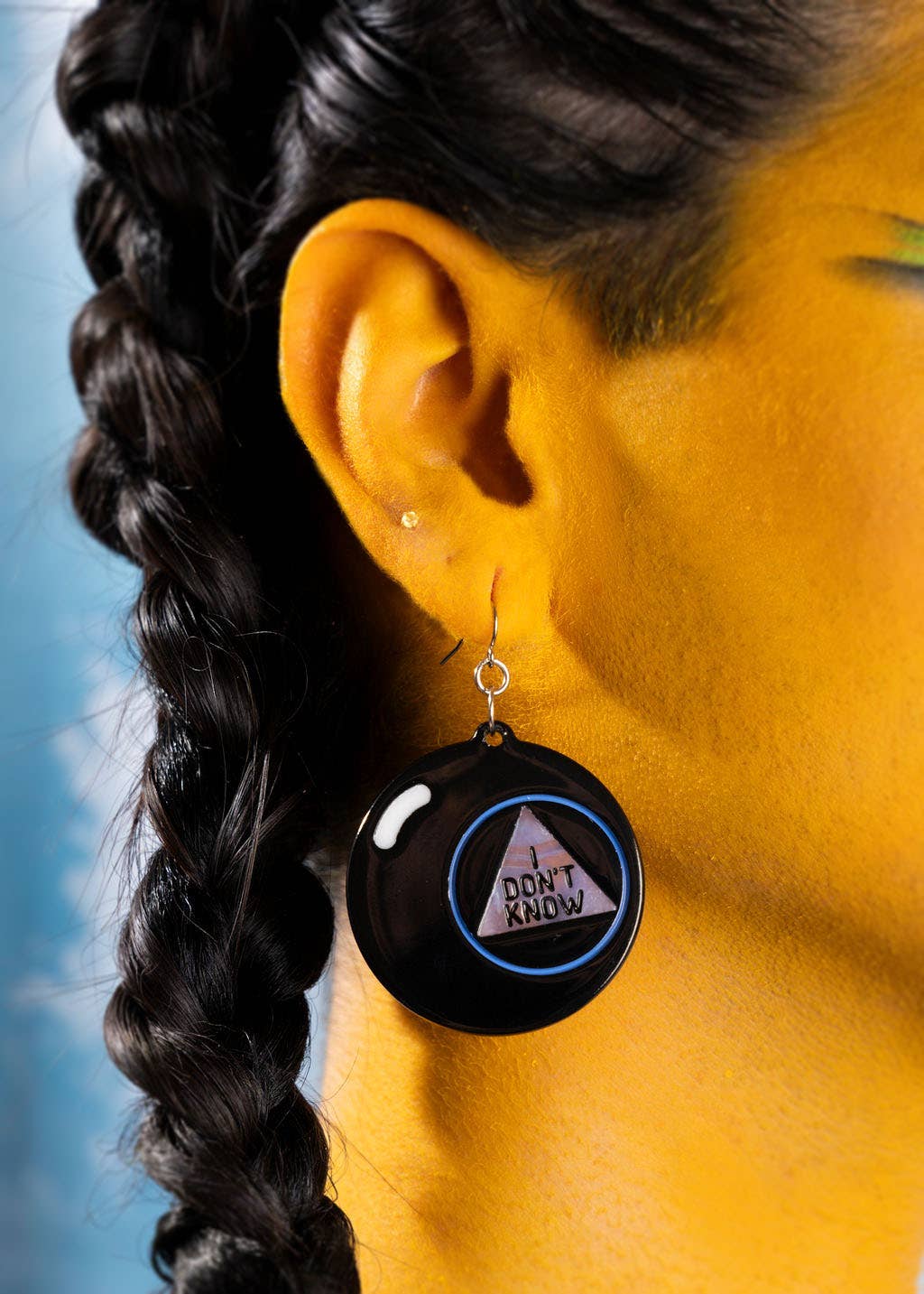 Peach Beast - Wholesale Dangle Earrings - Magic 8 Ball Earrings4