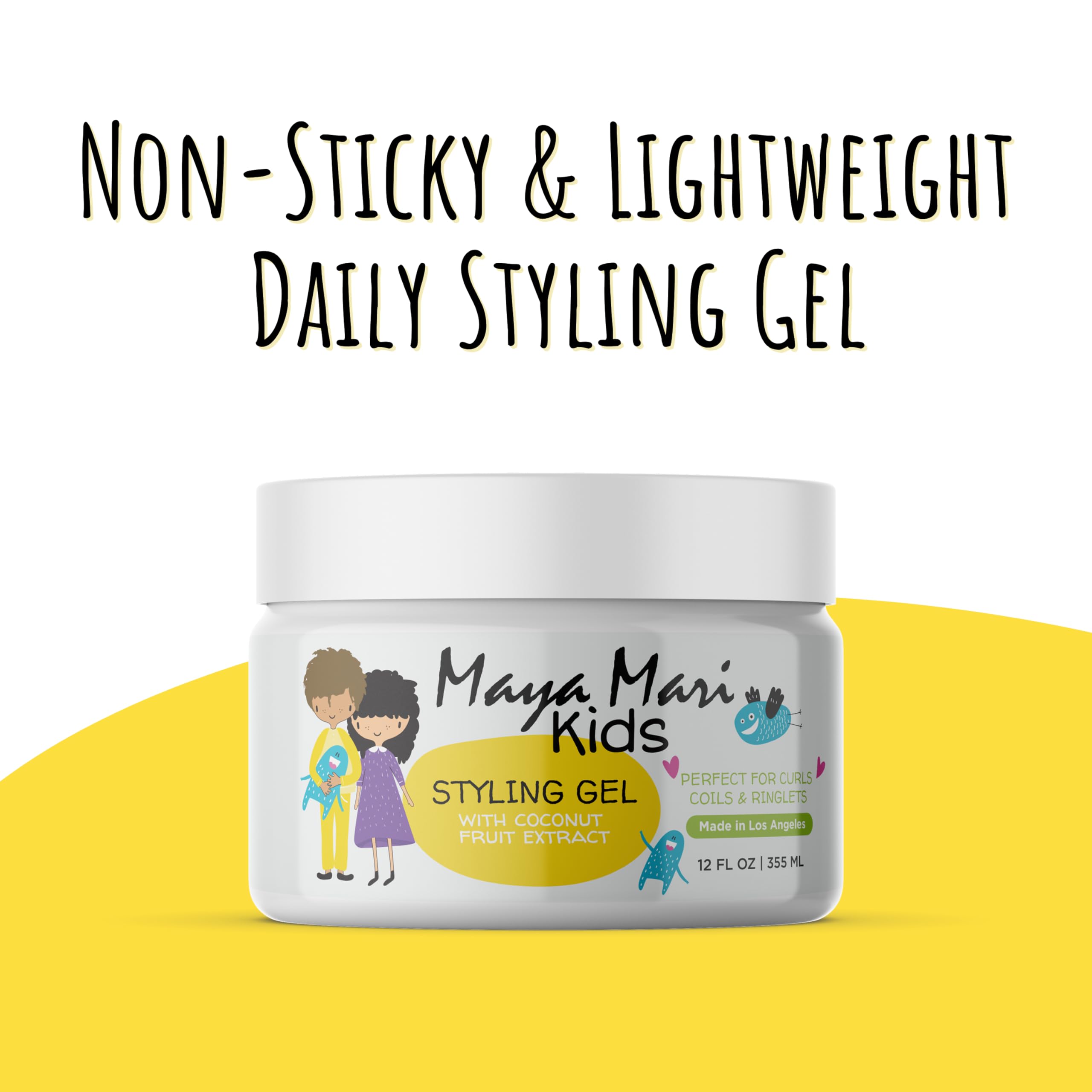 Maya Mari Kids Haircare - Wholesale Hair Styling Gel/Mousse - Maya Mari Kids Hair Styling Gel with Coconut Fruit Extract3