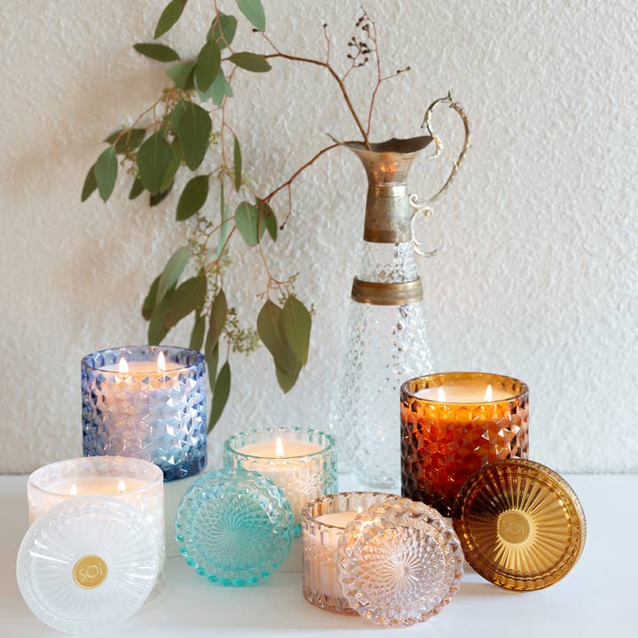 The SOi Company - Wholesale Jar/Filled Candle - Prosecco 15oz Shimmer Candle 2 wick
