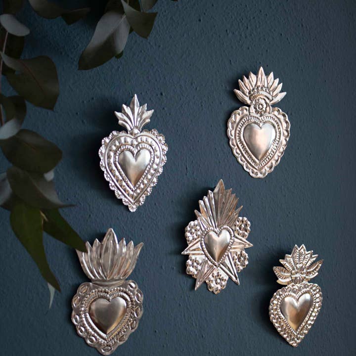 Sacred Mexican hearts - bronze color - ex-votos milagros (Copy) and other Purchase Wholesale articulos bisuteria. Free Returns & Net 60 Terms on Faire trending on Faire.