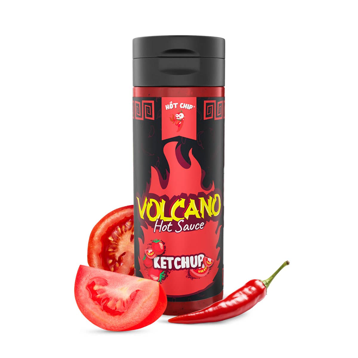 HOT-CHIP – wholesale Ketchup – Ketchup Hot Sauce 270 ml – Volcano