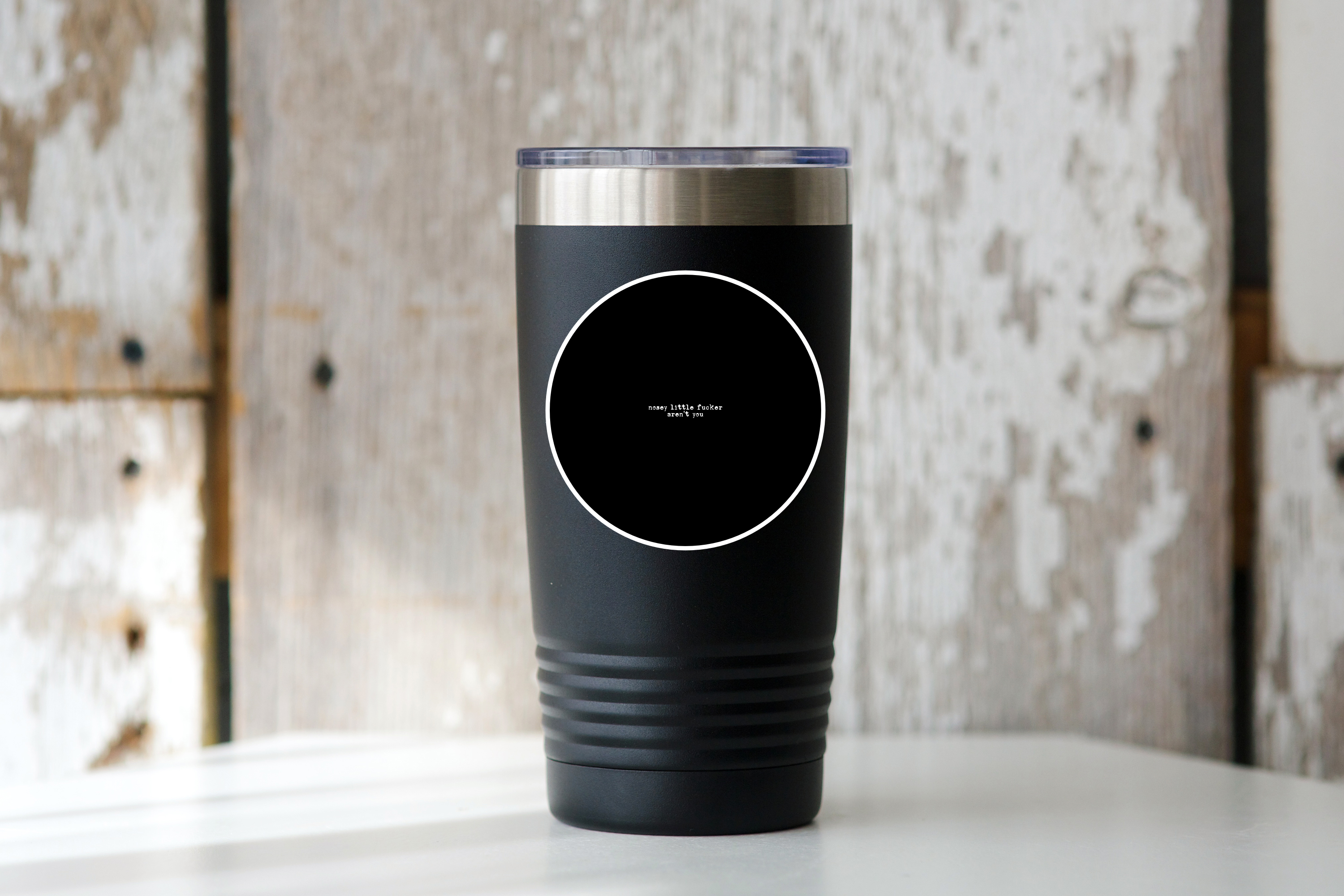 Yarnival - Wholesale Sticker - Nosey Little Fucker Aren't You Sticker - swear, funny, fuck1