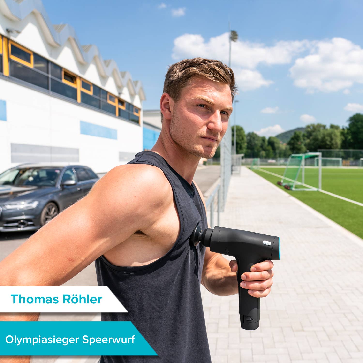 Flow Sports Technology Europe - Venta al por mayor Masajeador corporal - Pistola de masaje Flow PRO7