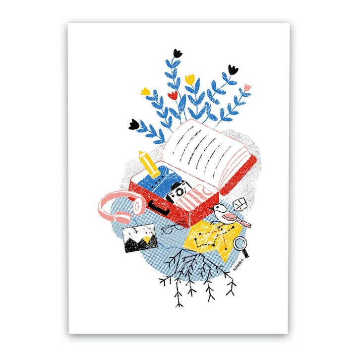 Mala | Digital Art Print A3 for wholesale by Barbara R.