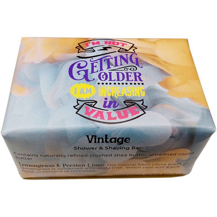 VINTAGE BODY BAR - A - Jag blir inte äldre, jag är för wholesale av La Volve