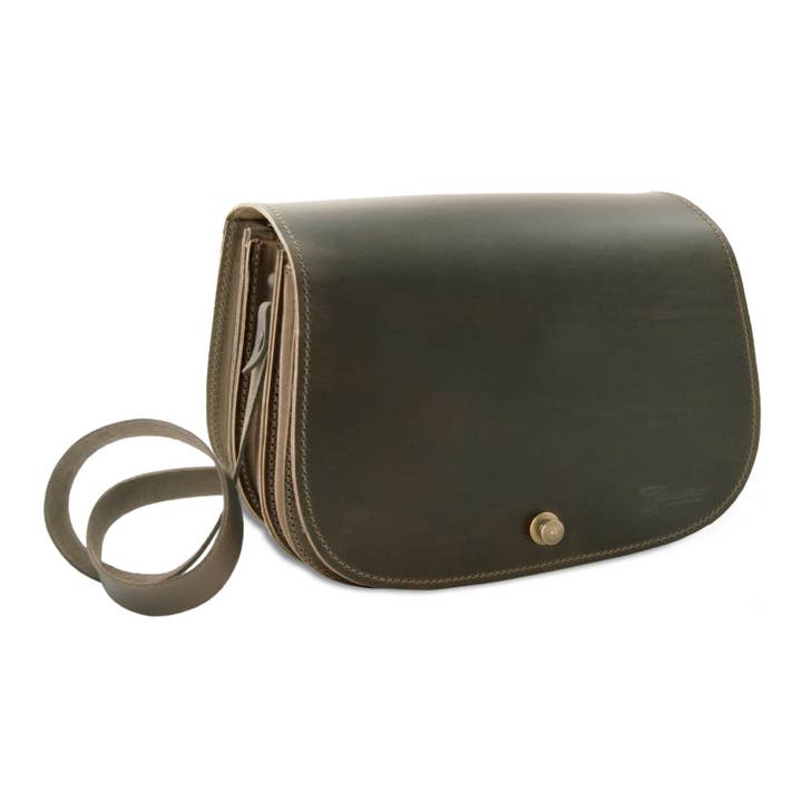 Thielemann Leather Manufacturer - Venta al por mayor Bolso con correa - Mujer - Bolso de mano «Meran» de piel curtida de forma vegetal