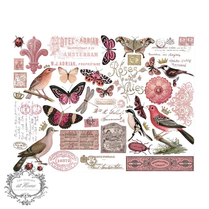 Hotel Adrian - Color Transfer 16"x12" for wholesale by Amy Howard at Home