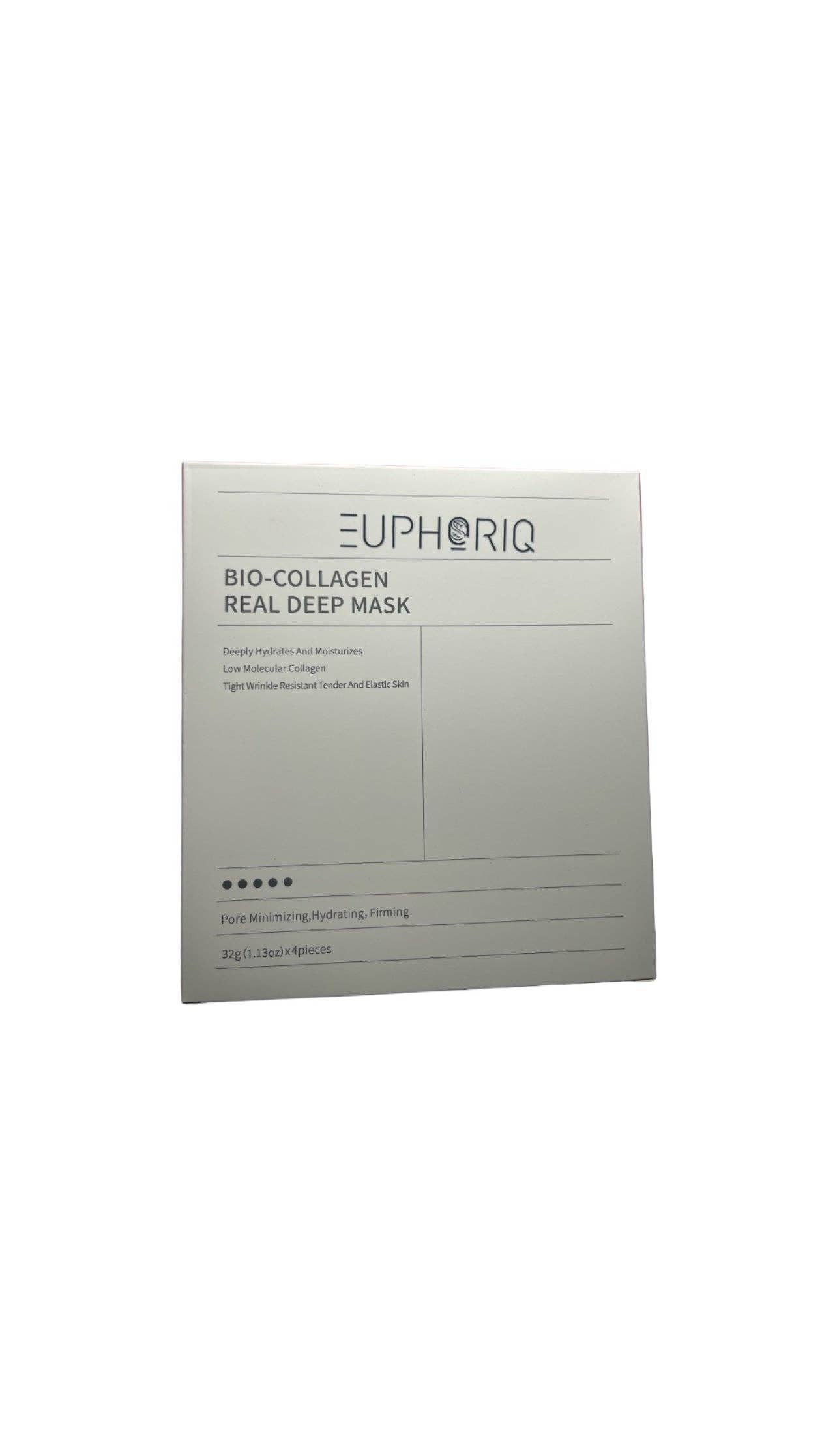 Euphoriq - Wholesale Skincare Face Mask - Bio Collagen Sheet Mask x4
