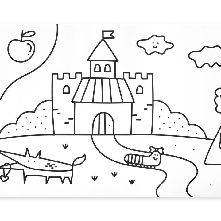 Edicare Editora, Lda. - Wholesale Coloring & Activity Book - Kids & Baby - UNROLL - PRINCESSES4