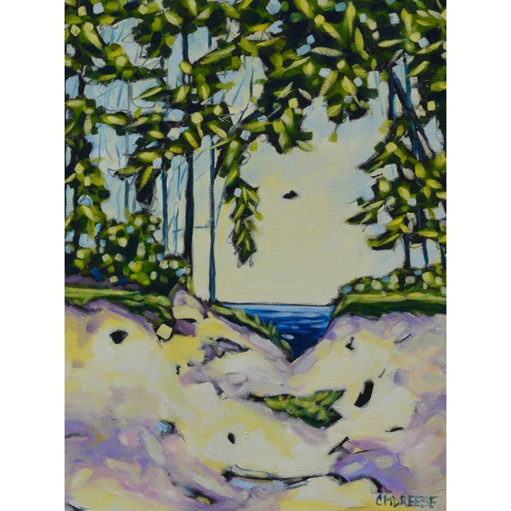 Impression "Conduis-moi au lac" Plage, Lac - Art mural pour la vente par Dreese Fine Art
